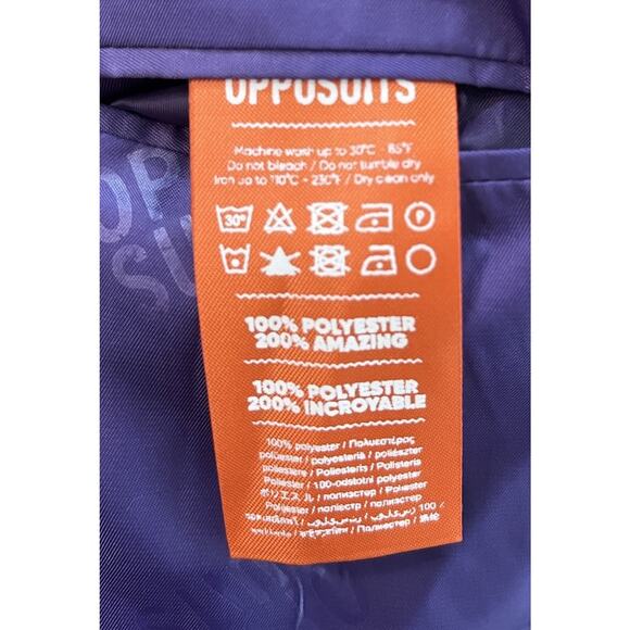 Opposuits Wild Rainbow 3 Pc Men's Summer Suit - Size Jacket: 48 Shorts: 48 - Picture 5 of 10